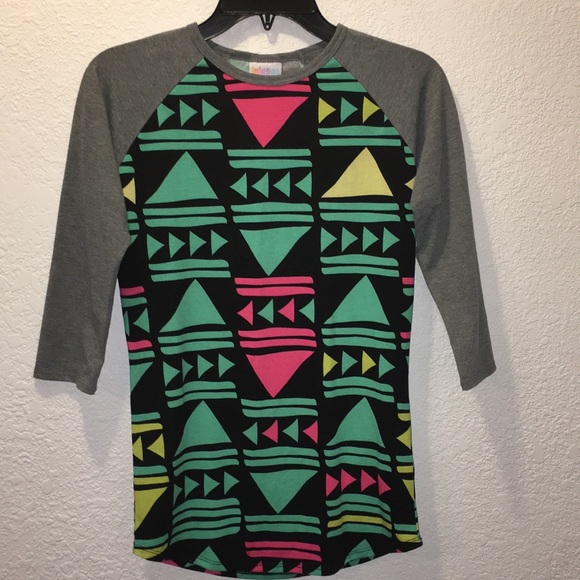 LuLaRoe Tops - Aztec style half sleeve shirt LuLaRoe Tops - Aztec style half sleeve shirt